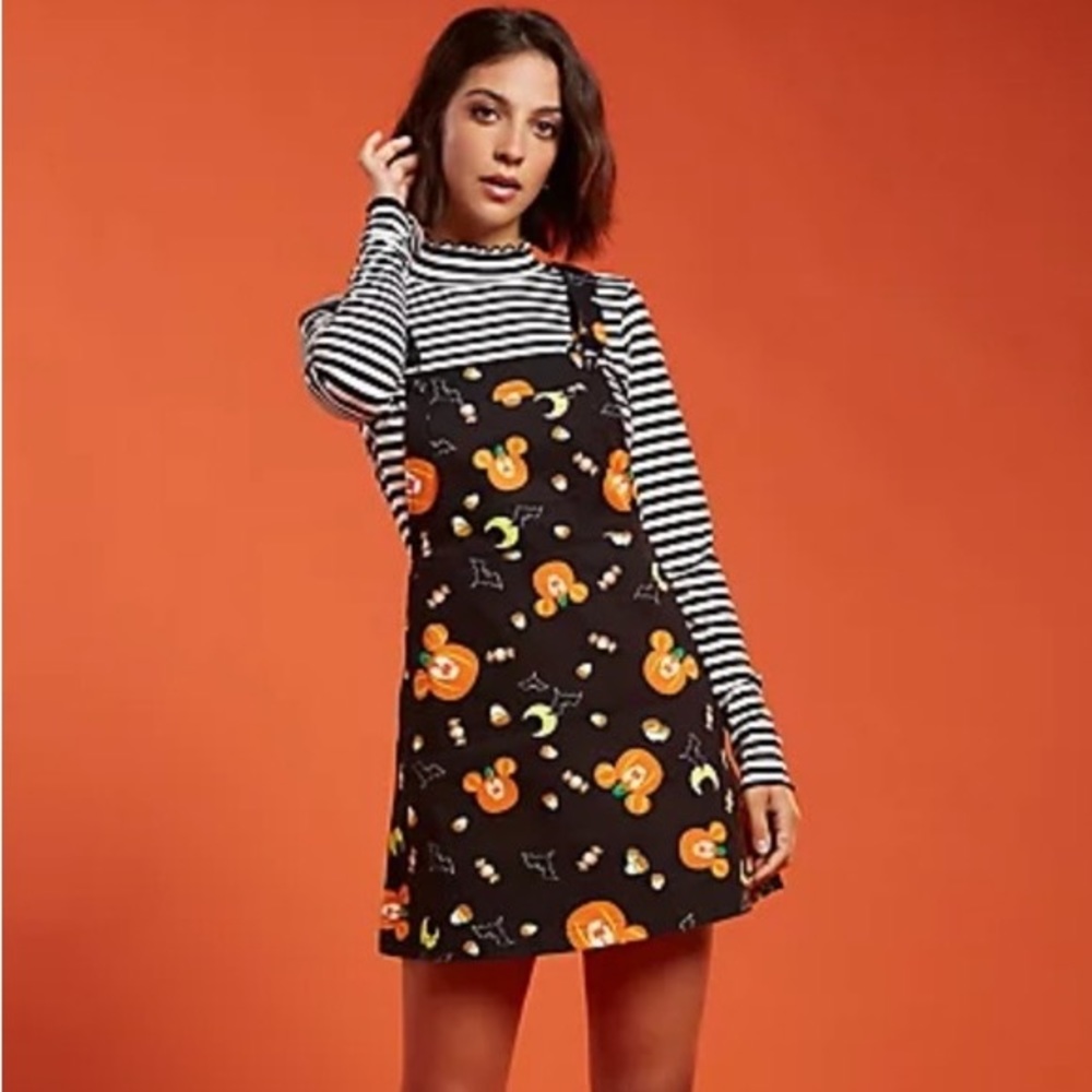 Disney Halloween overalls skirt